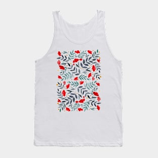 Magical garden - gray and red Tank Top